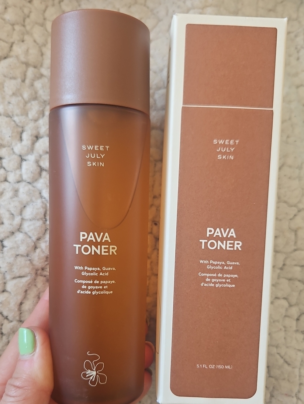 New Sweet July Skin Pava Toner